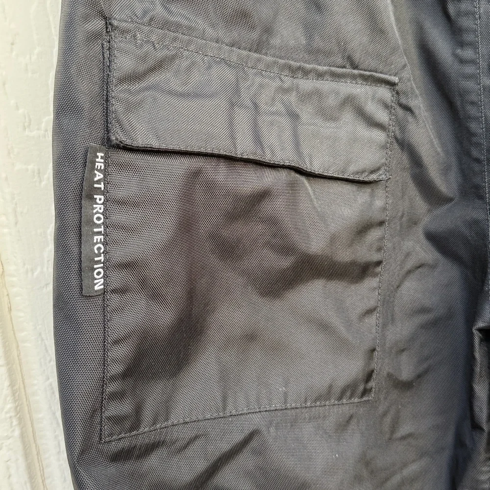 Xelement Mens Sz XL Advanced Motorcycle Gear Heat Protection Pants Black Purple